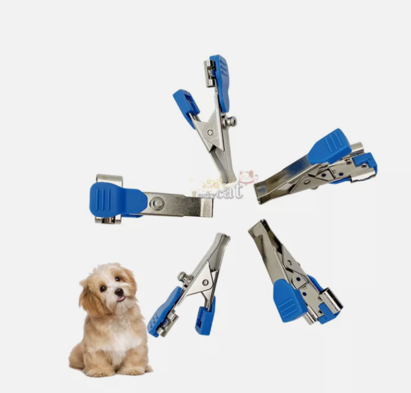 Dog Cat ECG/EKG Clip Electrodes Reusable for Snap Cable Veterinary Equipment