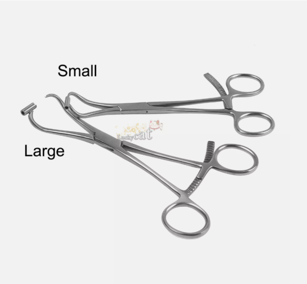Pointed Reduction Forceps with Guide Hole Kirschner wire needle Orthopedic - Image 3