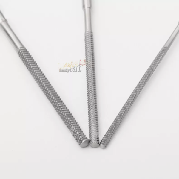 Bone File Diameter 2mm 3mm 4mm Orthopedic Surgical Instruments Veterinary Tools