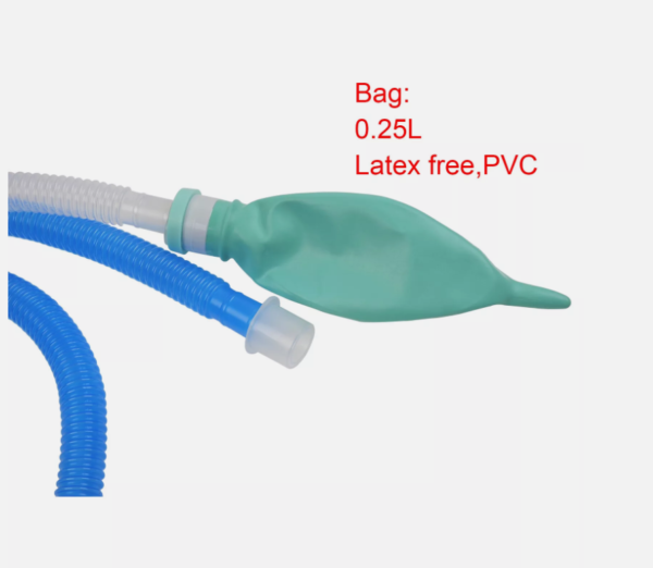 Professional Anesthesia Breathing Circuit Open Non-duplex 15mm 22mm Pet Clinic - Image 3