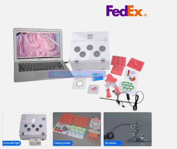 Training Pads Surgery Practicing And Laparoscopic Training Box with HD Camera