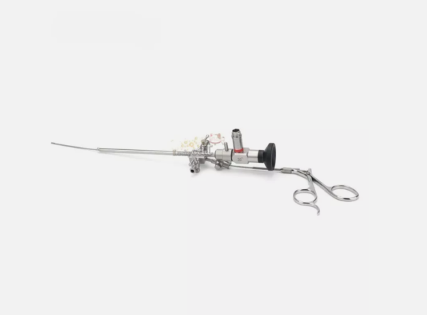 Medical Veterinary Rigid Endoscope Set with Surgical Sheath Obturator and Forcep - Image 3