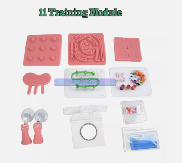 Training Pads Surgery Practicing And Laparoscopic Training Box with HD Camera - Image 2