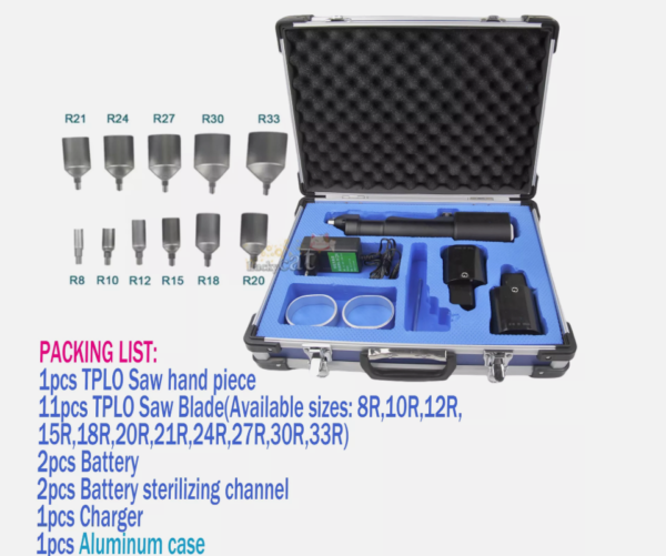 Pet Surgery Instrument TPLO Saw Battery Medical Orthopedic Veterinary Surgery - Image 2
