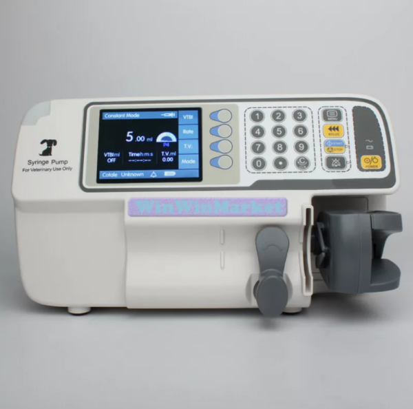 3.5 Inch TFT Color LCD Syringe Infusion Pump Dog Cat Veterinary Equipment