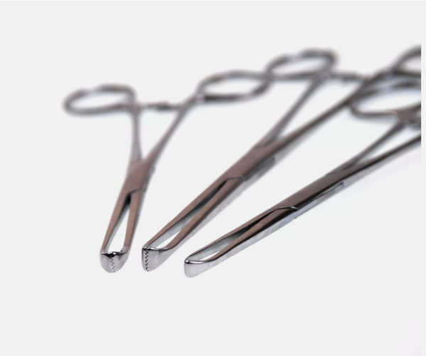 Pet Orthopedic Surgical Instruments Tissue Forceps Cervical Uterine Forceps - Image 2