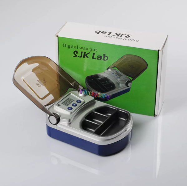 Dental Lab Digital 4-Well Wax Heater pot Analog Heater - Image 3