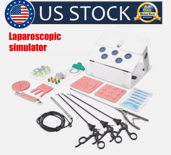 Portable Laparoscopic Training Practice Box Laparoscopy Trainer Simulator