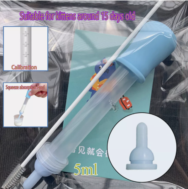 Feeding Bottle Nipple Brush Kit for Pet Assessoires 3ml 5ml Animal Baby Products - Image 3