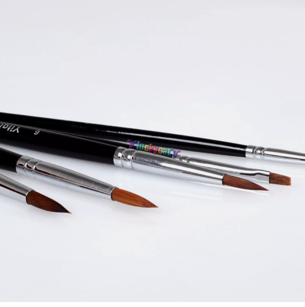 5pcs Dental Lab Porcelain Brush Pen 0# F0# 6# 7# 8# Dental Equipment - Image 2