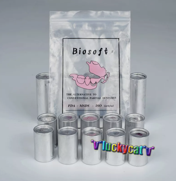 2 Bags Dental Lab Materials Denture Flexible Acrylic Flexible Partial Denture