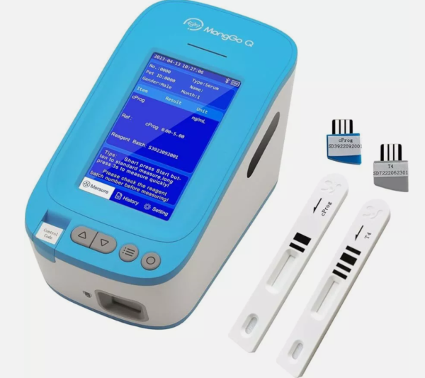 Dog Ovulation Pregnancy Pet Progesterone Thyroxine Test Analyzer for Veterinary