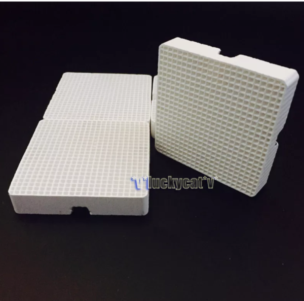 20 Zirconia Pins with 4pcs Dental Lab Honeycomb Square Firing Trays New