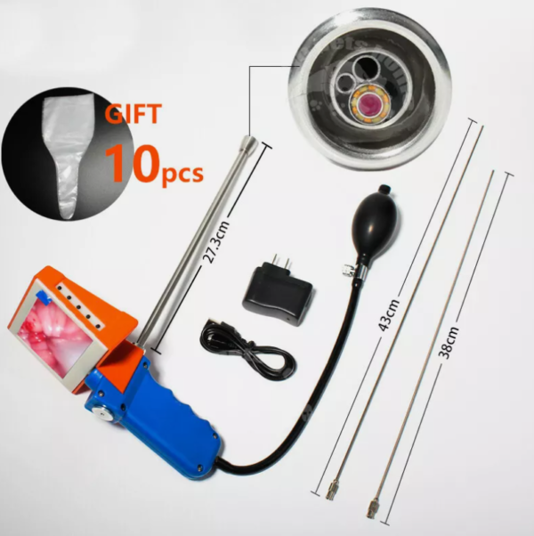 Visual Insemination Gun for Animal Artificial Insemination Tools Dog Endoscope - Image 2