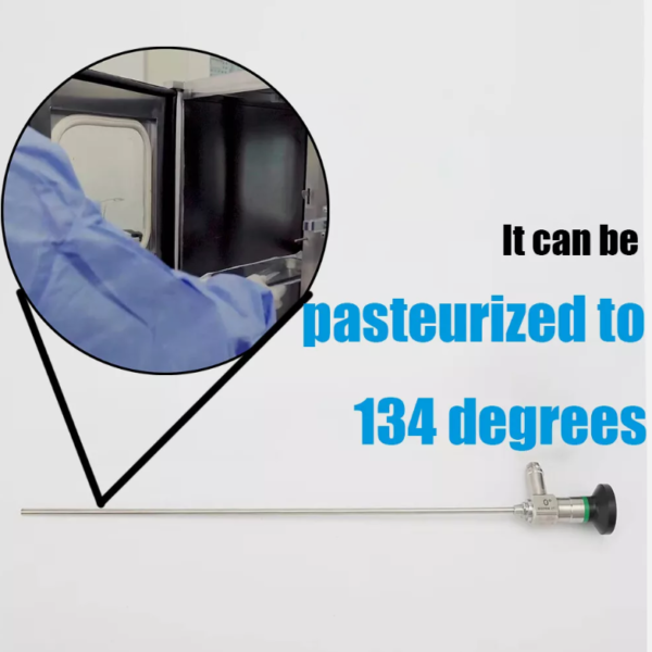 ENT High-Pressure Steam 0Degree Sterilization Rigid Endoscope 5*302mm