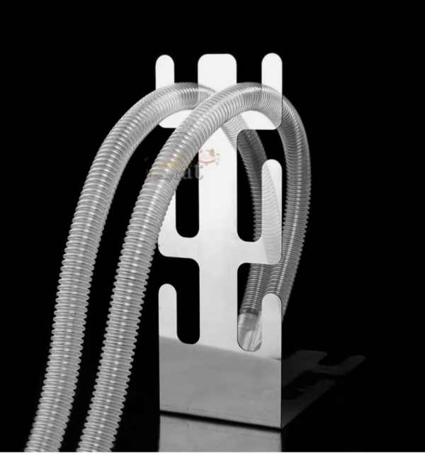 Support Acrylic Bracket for Corrugated Tube Holder Veterinary Equipment - Image 4