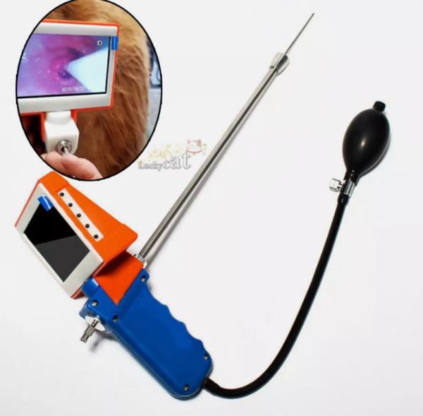 Visual Insemination Gun for Animal Artificial Insemination Tools Dog Endoscope