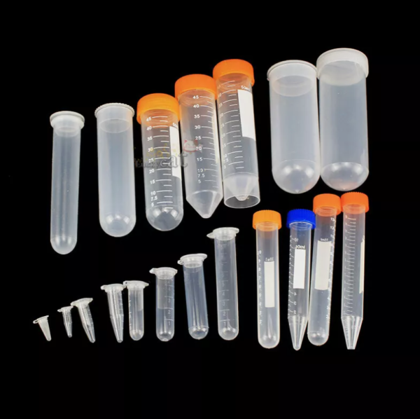 Plastic Centrifuge Tubes Non-Sterile Sterile PP Conical Test Experiment Tubes
