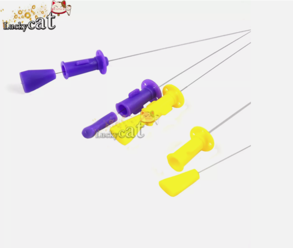 Cat Urinary Catheter with probe Urine Channel Sterile 1.0/1.3mmx145mm - Image 3