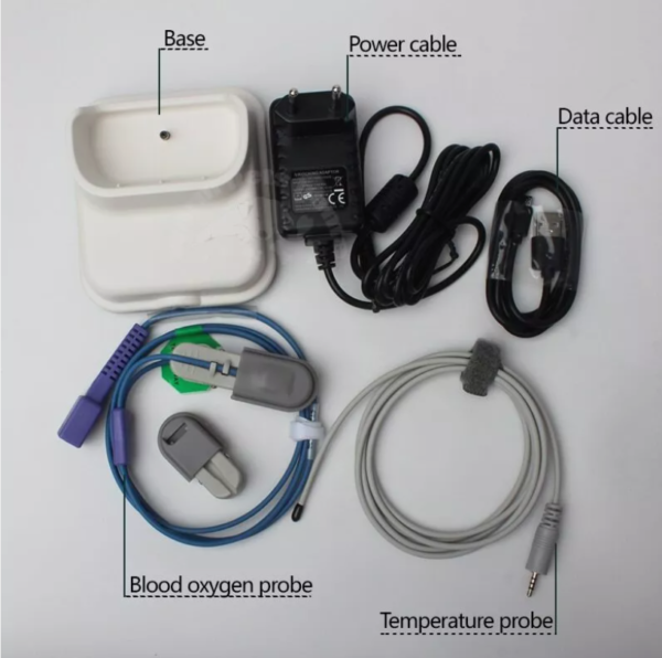 3.5” Handheld Vet Oximeter Monitor for Dogs Cats SPO2/TEMP Function Veterinary - Image 5