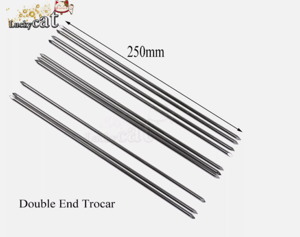 Double-ended Kirschner wires Stainless steel Veterinary orthopedics Instruments