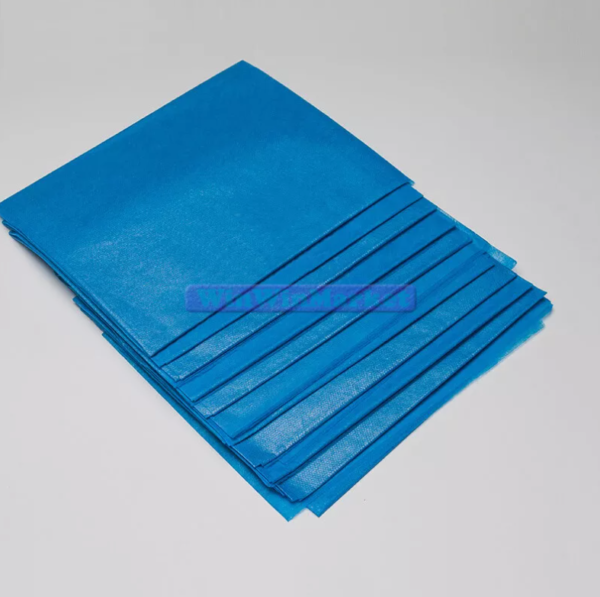 Non-woven Sterile Hole Sheet Disposable Surgical Sheet Blue Surgical Drapes - Image 3