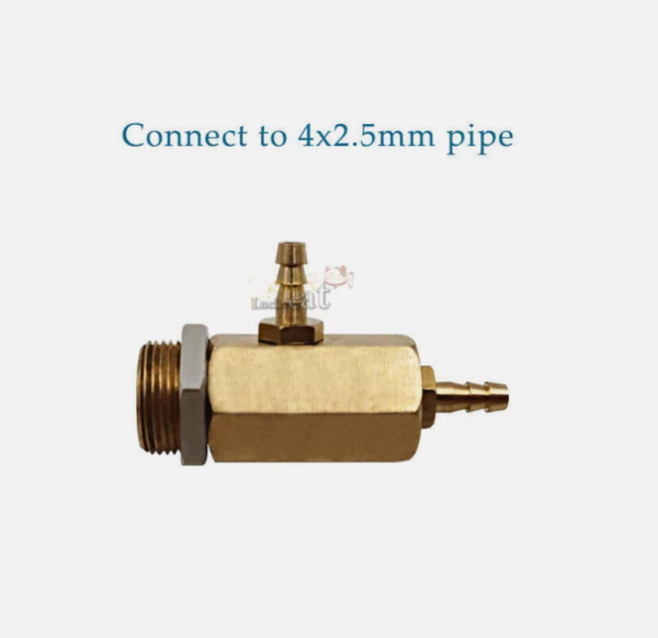 Dental simple pressure reducing valve for water bottle dental accessories
