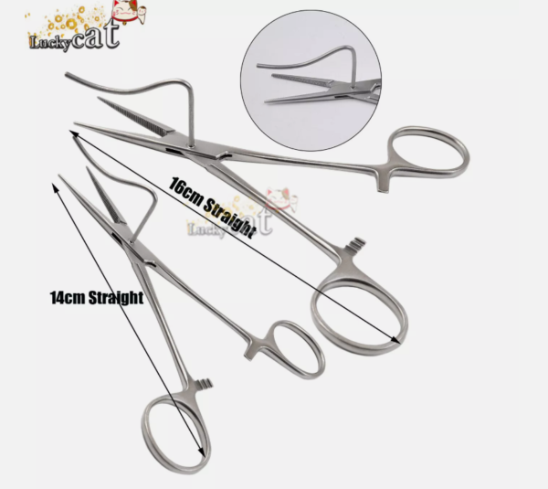 Pet Sterilization Pliers Ligation Fixed Forceps Ovary Veterinary Equipment - Image 4