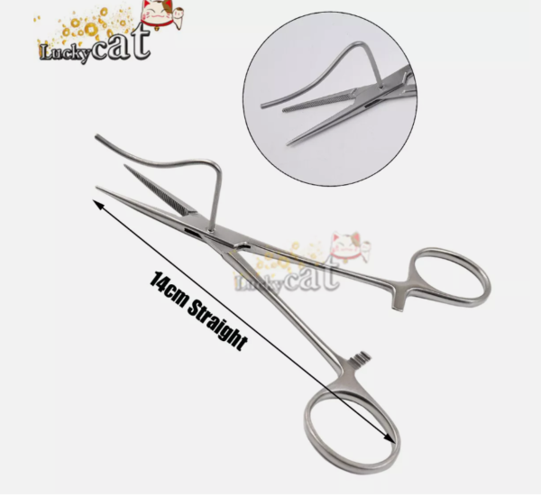 Pet Sterilization Pliers Ligation Fixed Forceps Ovary Veterinary Equipment - Image 3