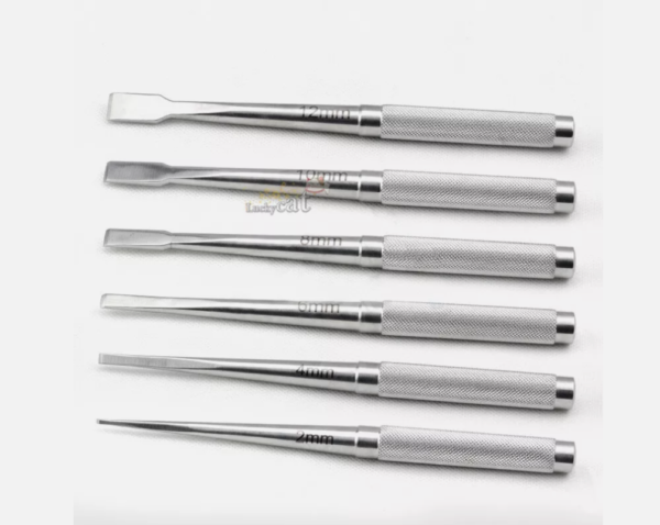 Orthopedic Straight Flat Chisel Osteotome Surgical Veterinary Equipment