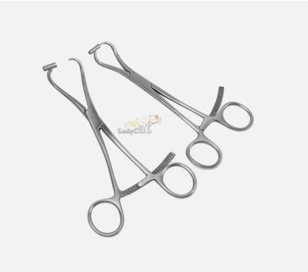Pointed Reduction Forceps with Guide Hole Kirschner wire needle Orthopedic