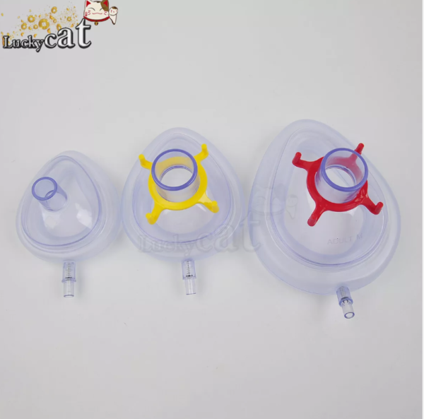Silicone CPR Training Bag Valve Mask Adult/Child Bag with Mask Veterinary Tool - Image 4