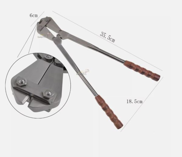 Large Wire Cutting Plier Detachable Handles autoclaving Veterinary Instrument - Image 3