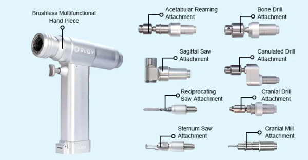 Orthopedic Electric bone drill multifunction drill NM-100 Orthopedic instrument - Image 4
