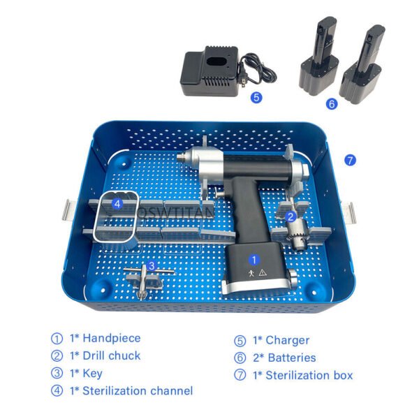 Orthopedic Medical Drill Electric Bone Drill Cannulated Bone Drill - Image 12
