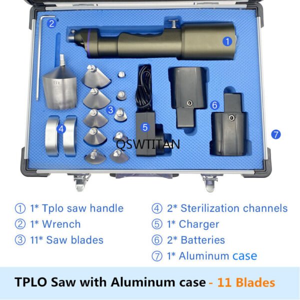 TPLO Saw Orthopedic Oscillating Saw Electric Bone Saw veterinary Surgical Tool - Image 13