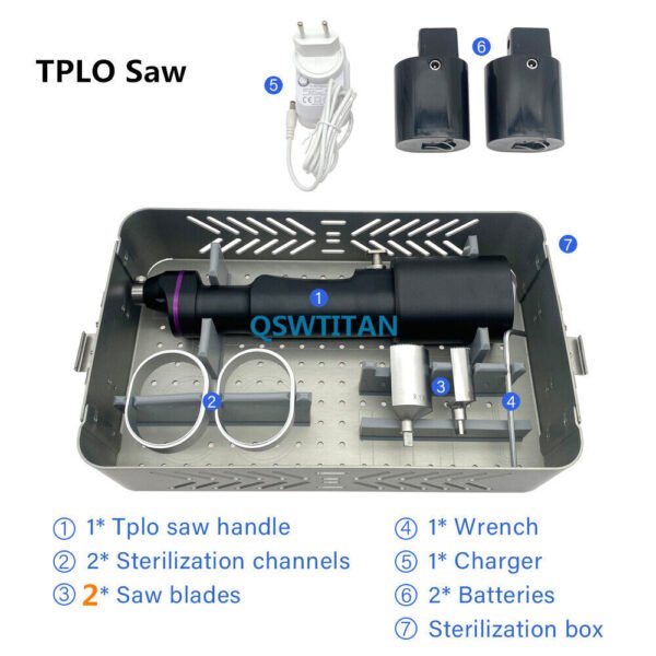 TPLO saw bone surgical instrument Veterinary orthopedic surgery power tool - Image 10