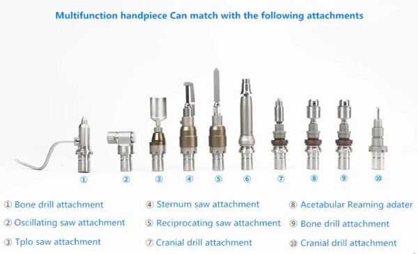 Electric Drill Multifunction Bone Drill bone Power Tool Orthopedic Attachment - Image 4