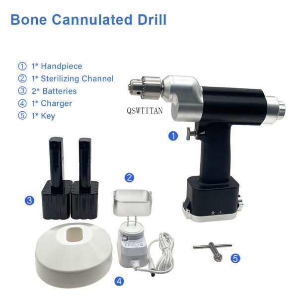 Electric Bone Drill Medical Cannulated Bone Drill Orthopedic Surgical tool - Image 2