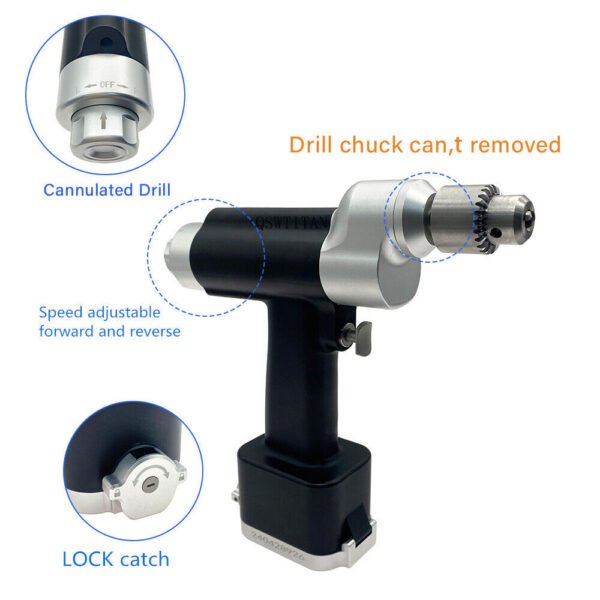 Electric Bone Drill Medical Cannulated Bone Drill Orthopedic Surgical tool - Image 4