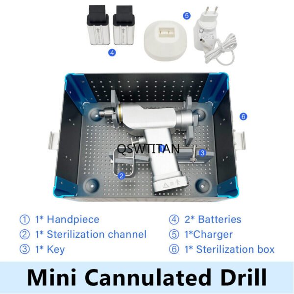Orthopedic Electric Power Drill Cannulated Drill Tool Orthopedic nstrument - Image 13