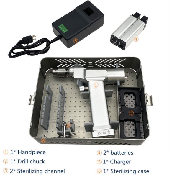 Orthopedic Medical Drill Electric Bone Drill Cannulated Bone Drill - Image 13