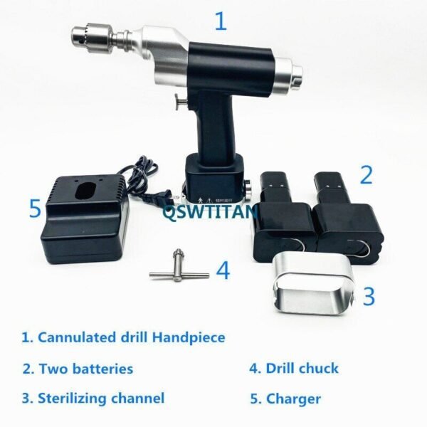 Orthopedic Canulated drill Electronic bone drill for Trauma surgery power tool - Image 8