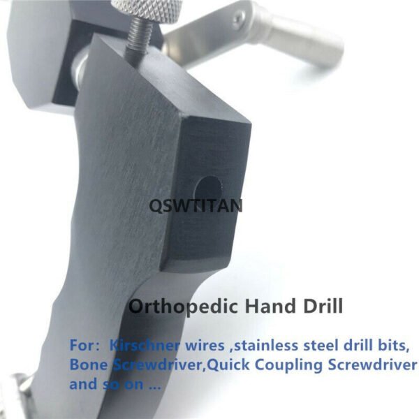 Black Orthopedic Bone Hand Drill Veterinary Orthopedic surgical Instrument - Image 7