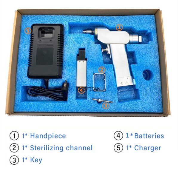 Micro mini Cannulated Drill for Trauma Surgery Bone Drill Orthopaedic Power Tool - Image 8