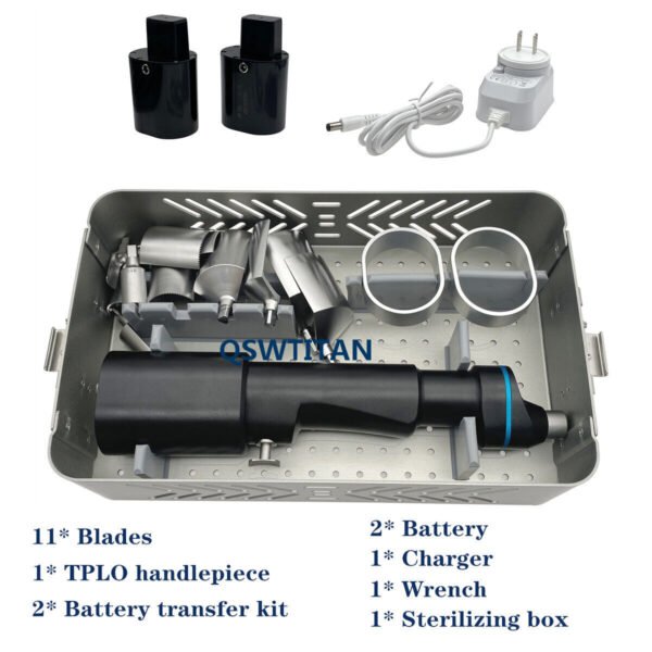 TPLO Saw Set for Veterinary Surgical Instrument Orthopedic Power Tool - Image 18