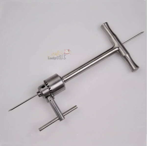 Orthopedic Kirschner wire handle universal hollow drill veterinary instrument - Image 2