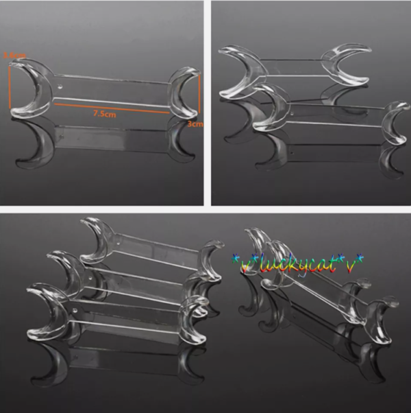 5pcs Small Dental Double-headed T-Shape Intraoral Cheek Lip Retractor Openers - Image 3