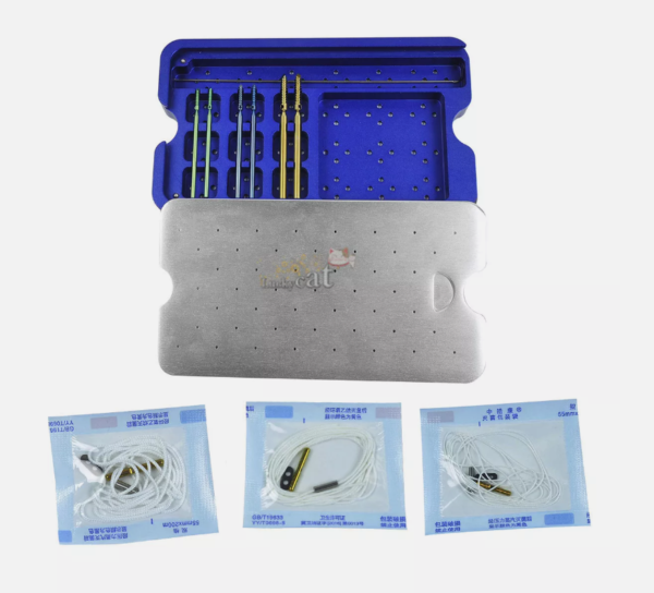 Titanium Threaded Suture Anchor System for Orthopedic Procedures set - Image 3