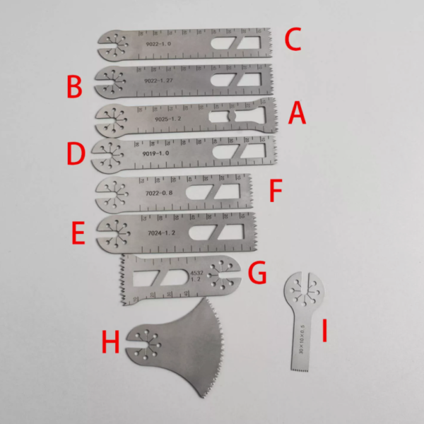 Orthopedic Gigli Saw Blades Orthopedic Oscillating Saw Blades for Orthopedics